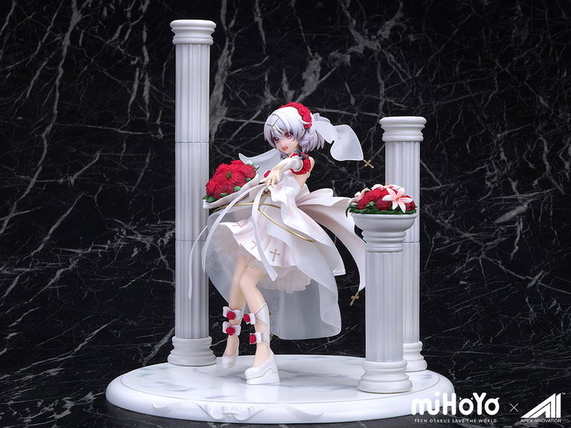 Houkai 3rd 1/8 Scale Pre-Painted Figure: Theresa Apocalypse Rosy Bridesmaid Ver. image 2