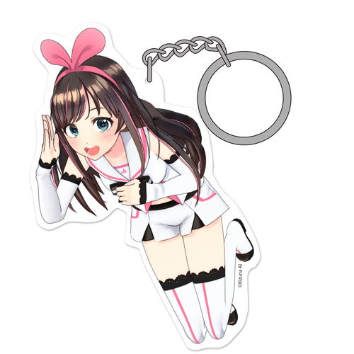 Kizuna AI Acrylic Tsumamare Keychain (Re-run) image 1