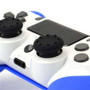 Silicone Grip & Stick Cap Set for PS4 Controller (Blue)
