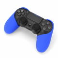 Silicone Grip & Stick Cap Set for PS4 Controller (Blue) thumbnail 4