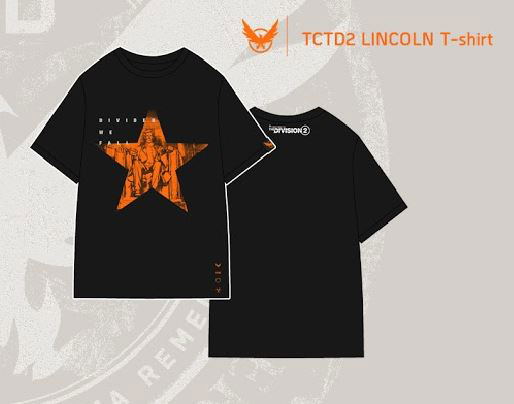 Tom Clancy's The Division 2 Lincoln T-shirt (M Size) image 2