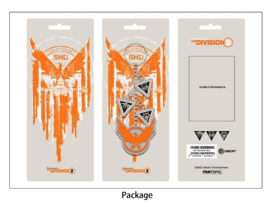 Tom Clancy's The Division 2 Shield Keychain image 6