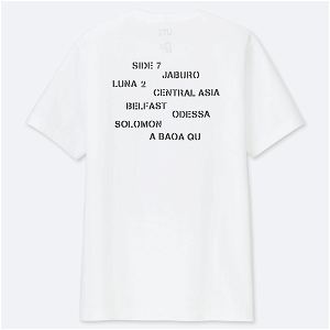 UT Mobile Suit Gundam 40th Anniversary - Battles T-shirt White (XL Size)