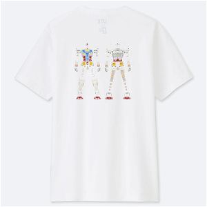UT Mobile Suit Gundam 40th Anniversary - RX-78-2 T-shirt White (L Size)