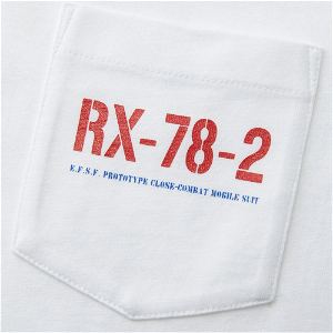 UT Mobile Suit Gundam 40th Anniversary - RX-78-2 T-shirt White (XL Size)