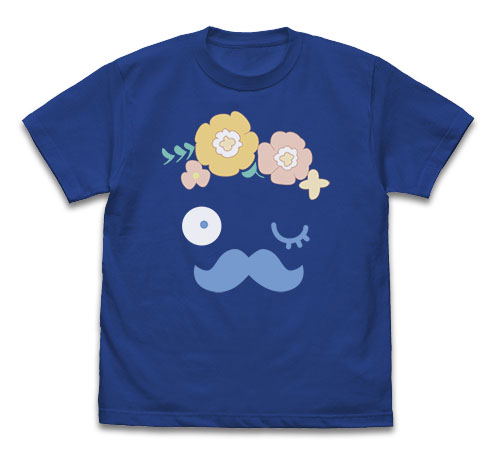 Wataten! An Angel Flew Down To Me - Flower Beauty T-shirt Royal Blue (S Size) image 1