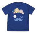 Wataten! An Angel Flew Down To Me - Flower Beauty T-shirt Royal Blue (XL Size) thumbnail 1
