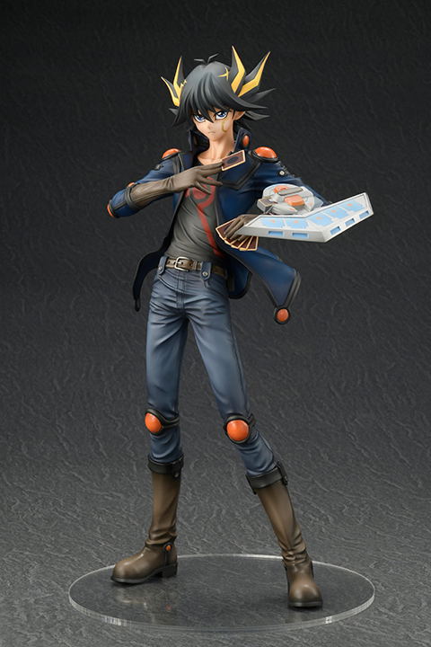 Yu-Gi-Oh! 5D's 1/7 Scale Pre-Painted Figure: Yusei Fudo image 1