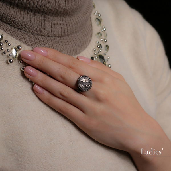 Dark Souls × TORCH TORCH Ring Collection: Wolf Ladies Ring (M Size) image 5