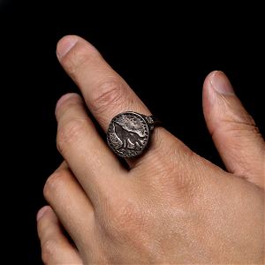 Dark Souls × TORCH TORCH Ring Collection: Wolf Men's Ring (M Size)