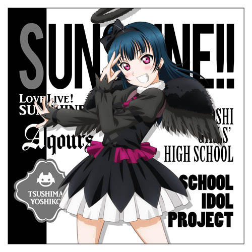 Love Live! Sunshine!! - Yoshiko Tsushima Cushion Cover Gothic Lolita Ver. image 1