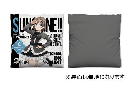 Love Live! Sunshine!! - You Watanabe Cushion Cover Gothic Lolita Ver. image 2