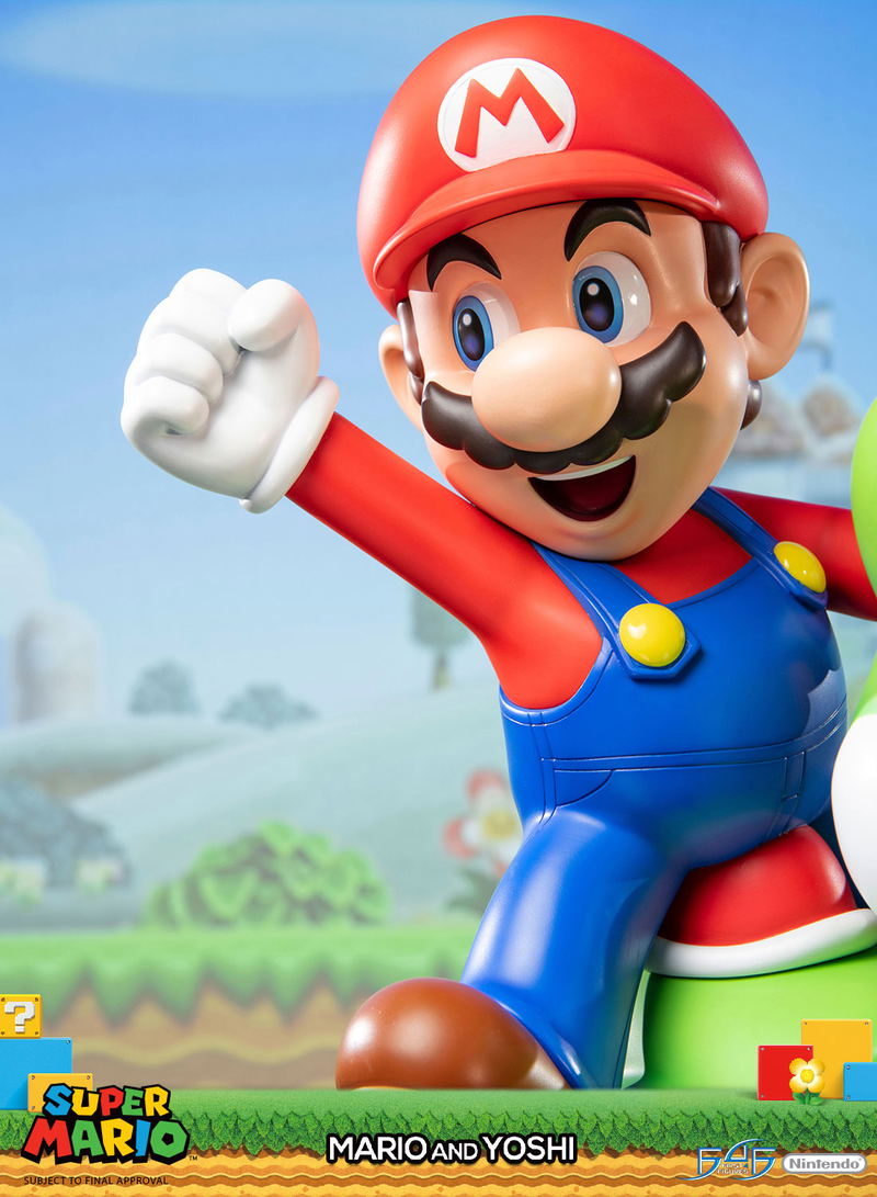 Super Mario Resin Statue: Mario and Yoshi [Standard Edition] image 14