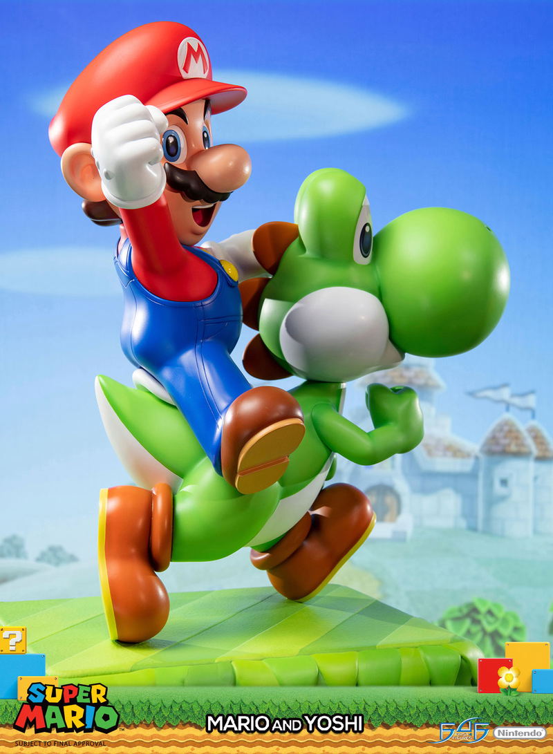 Super Mario Resin Statue: Mario and Yoshi [Standard Edition] image 16