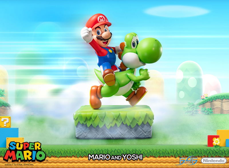 Super Mario Resin Statue: Mario and Yoshi [Standard Edition] image 17