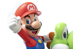 Super Mario Statue: Mario And Yoshi Standard Edition_