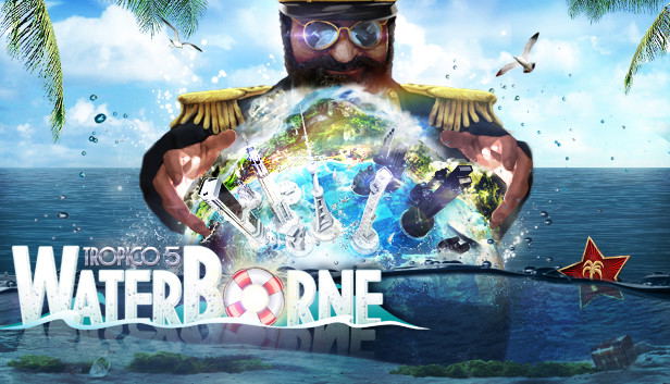 Tropico 5: Waterborne (DLC) <span class="ext" style="background-color: #B0000F; color: #FFFFFF;">DLC</span> <span class="ext" style="background-color: #2a475e; color: #FFFFFF;">STEAM</span> <span class="ext ext_digital">digital</span> image 1