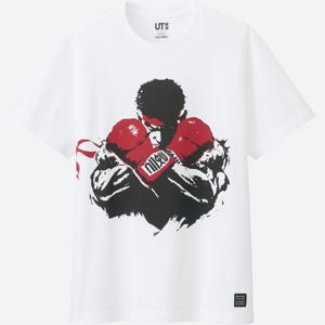 UT Street Fighter - Ryu T-shirt White (M Size)_