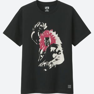 UT Street Fighter - Akuma T-shirt Black (M Size)_