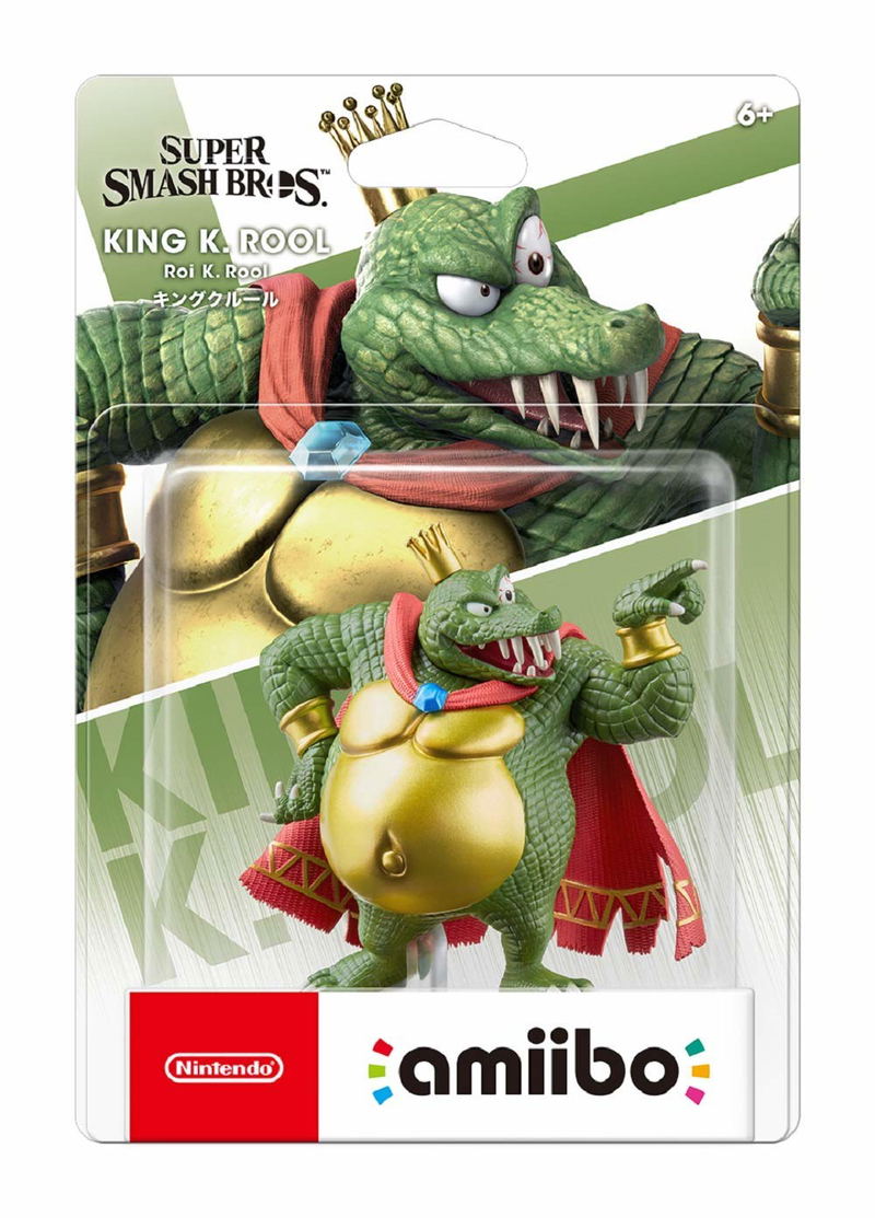amiibo Super Smash Bros. Series Figure (King K. Rool) image 1