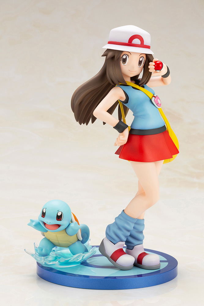 ARTFX J Pokemon Series 1/8 Scale Pre-Painted Figure: Leaf with Squirtle image 2