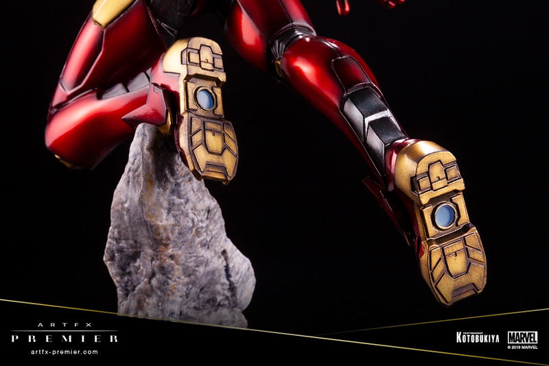 Artfx Premier Marvel Universe Avengers 1/10 Scale Pre-Painted Figure: Iron Man image 16