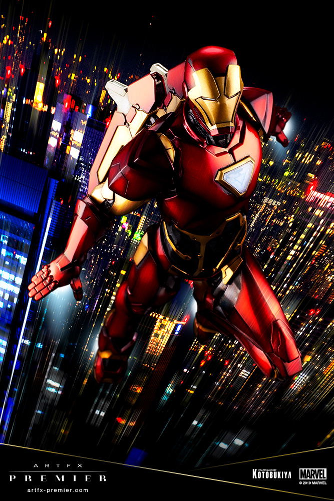 Artfx Premier Marvel Universe Avengers 1/10 Scale Pre-Painted Figure: Iron Man image 2