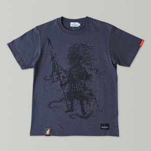 Dark Souls x Torch Torch - Nameless King T-shirt Deep Gray (S Size)_