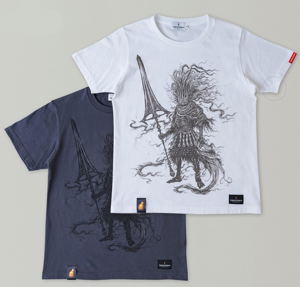 Dark Souls x Torch Torch - Nameless King T-shirt Deep Gray (S Size)_