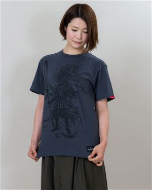 Dark Souls x Torch Torch - Nameless King T-shirt Deep Gray (XL Size)