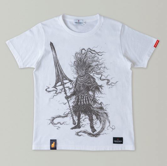 Dark Souls x Torch Torch - Nameless King T-shirt White (L Size) image 1