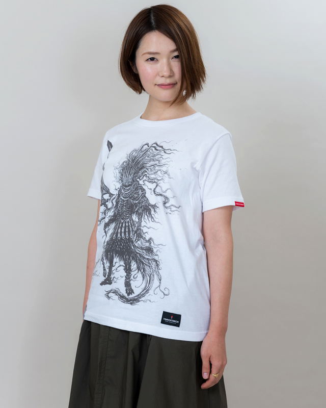 Dark Souls x Torch Torch - Nameless King T-shirt White (L Size) image 3