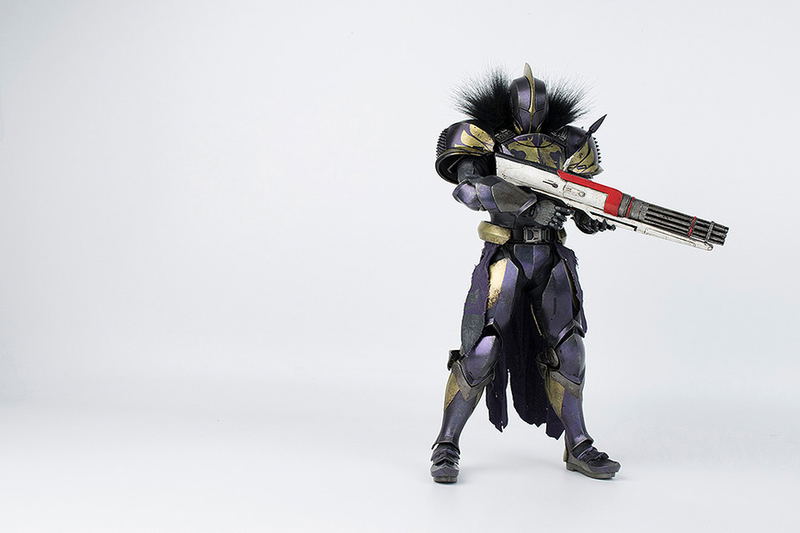 Destiny 2 1/6 Scale Action Figure: Titan Golden Trace Shader image 8