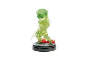 Metal Gear Solid PVC Painted Statue: Solid Snake Stealth Camouflage Neon Green Standard Edition