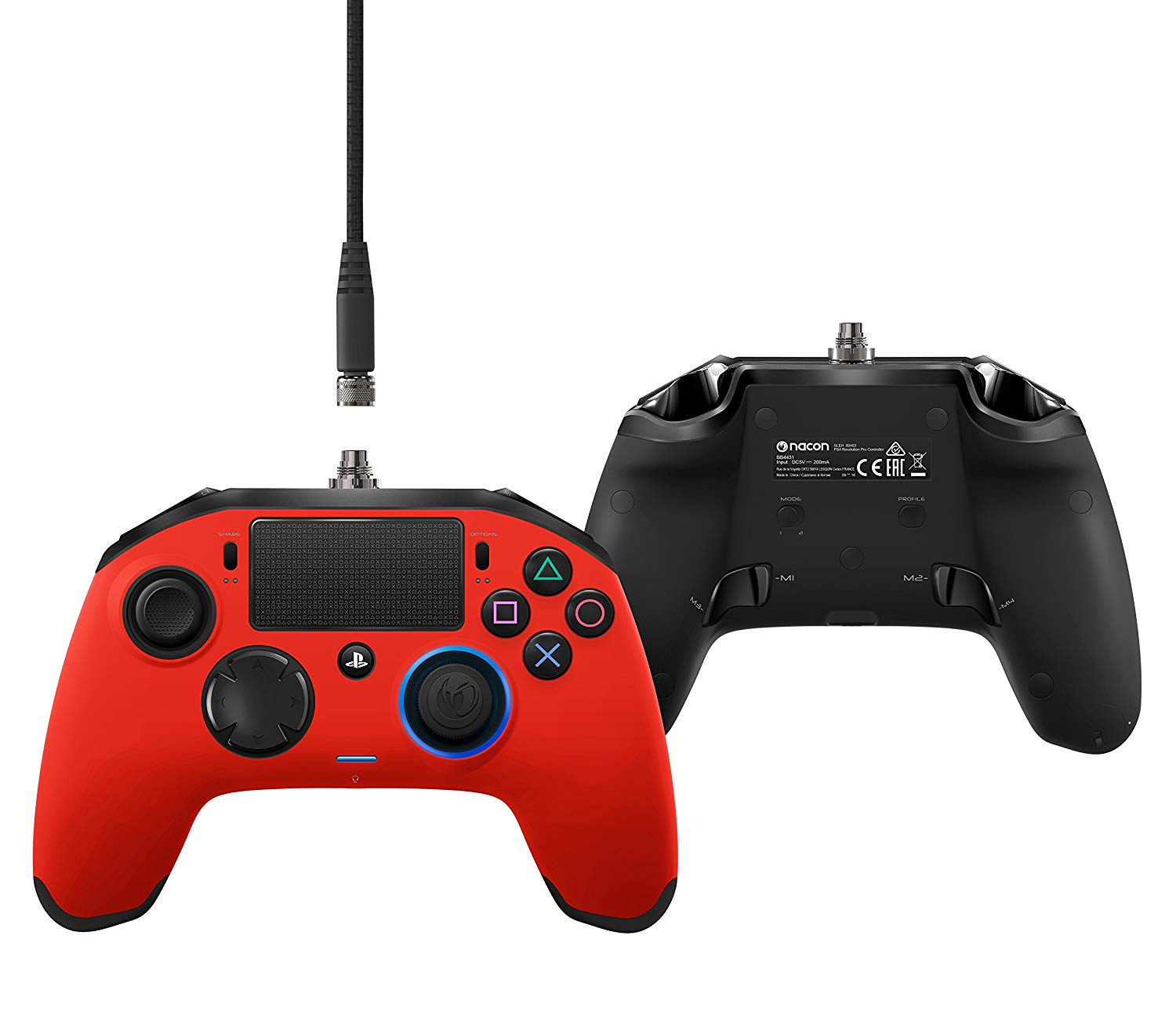 Nacon Revolution Pro Controller for Playstation 4 (Red) para