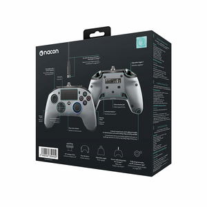 Nacon Revolution Pro Controller for Playstation 4 (Silver)_