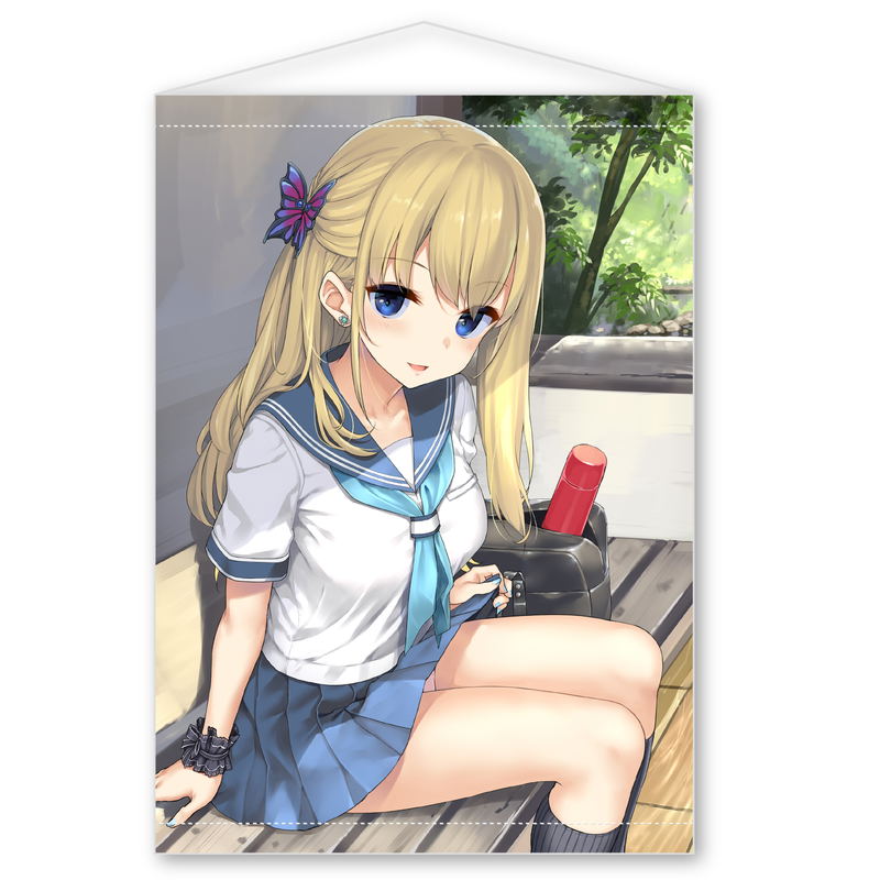 Takaya Ki Original Illustration B1 Wall Scroll: Houkago no Itazura image 1