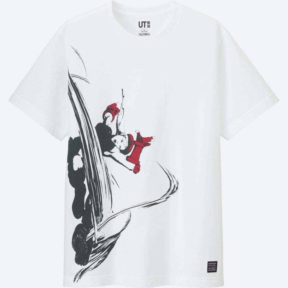 UT Street Fighter - Cammy T-shirt White (L Size)