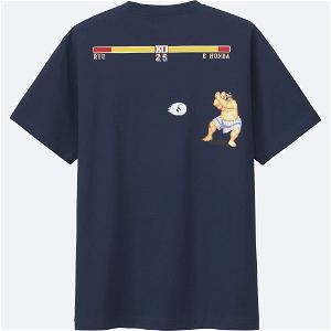 UT Street Fighter - Hadouken T-shirt Navy (M Size)
