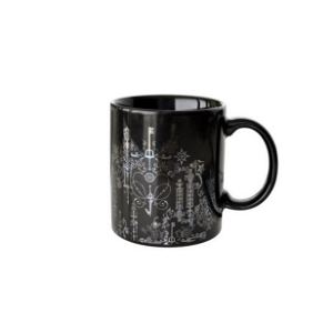 Kingdom Hearts III Mug Cup Royal Silver / Black