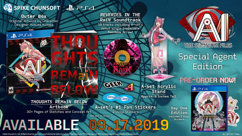 AI: The Somnium Files [Special Agent Collection] image 1