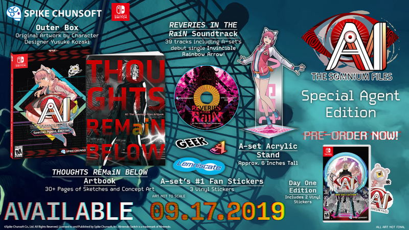 AI: The Somnium Files [Special Agent Collection] image 1