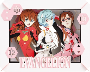 Evangelion Paper Theater Rei, Asuka And Mari_