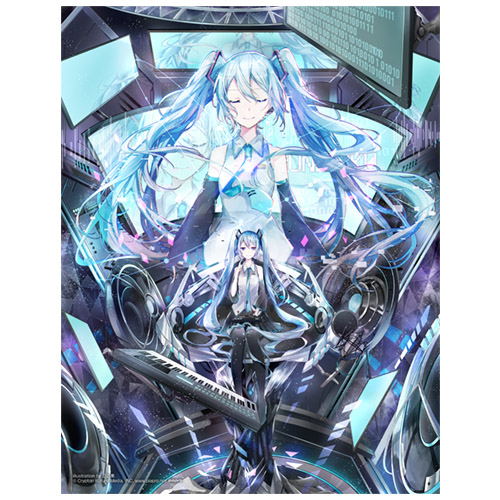 Hatsune Miku Circulator Canvas Art image 1