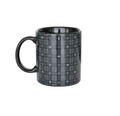 Kingdom Hearts III Mug Cup Dark Monogram Black thumbnail 1