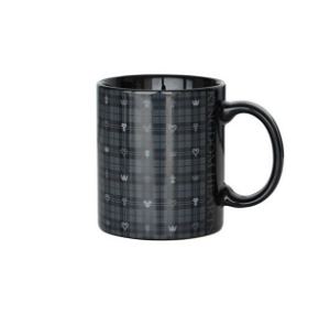 Kingdom Hearts III Mug Cup Dark Monogram Black