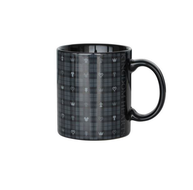 Kingdom Hearts III Mug Cup Dark Monogram Black image 2