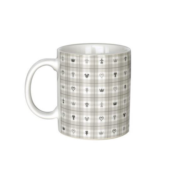 Kingdom Hearts III Mug Cup Light Monogram White image 1