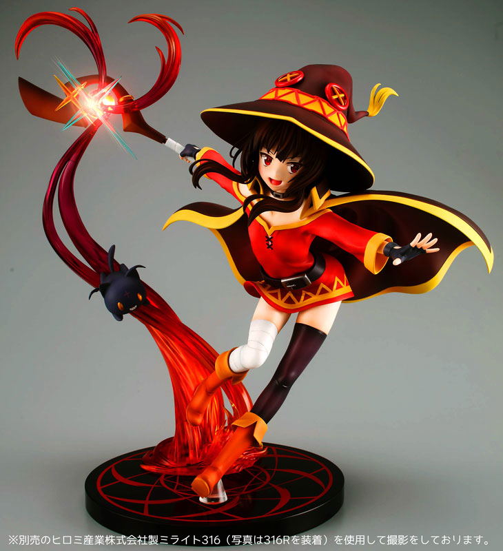Kono Subarashii Sekai ni Shukufuku Wo! Kurenai Densetsu 1/7 Scale Pre-Painted Figure: Megumin Explosion Magic Ver. image 12