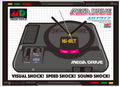 Mega Drive Acrylic Clock thumbnail 1